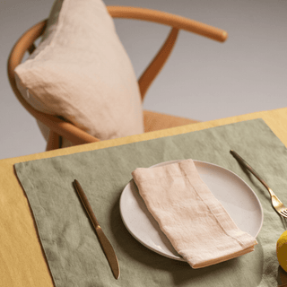 4x Brazilian Sand Linen Napkins Bundle - Linen Tales Global 1