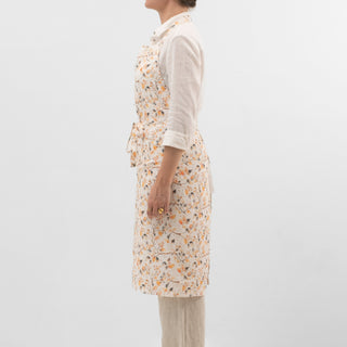 Fall Watercolor Linen Chef Apron 2