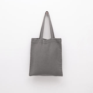 Stone Linen Tote Bag 1