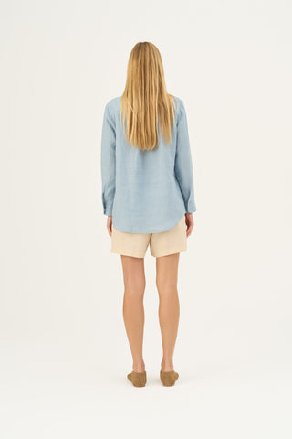 Allure Linen Azalea Shirt - Linen Tales Global 4