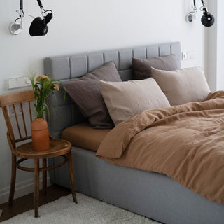 Ash Linen Pillowcase - Linen Tales Global 2