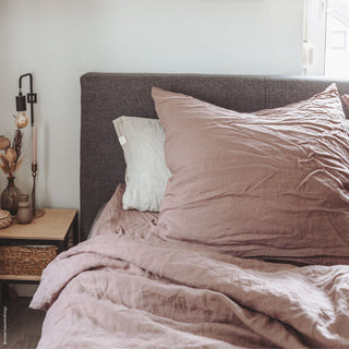 Ashes of Roses Linen Pillowcase - Linen Tales 4