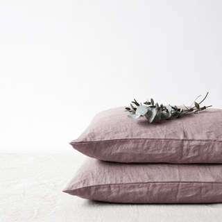 Ashes of Roses Linen Pillowcase - Linen Tales Global 