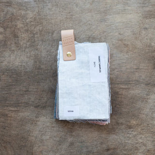 Bath Linen Fabric Samples - Linen Tales 
