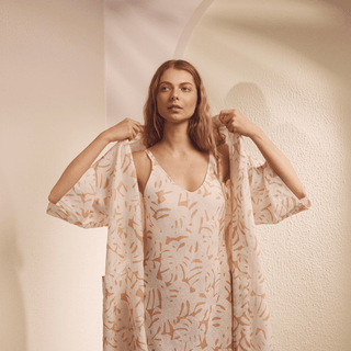 Bathrobe & Dress Bundle (+ Gift Bag for Free) - Linen Tales 1