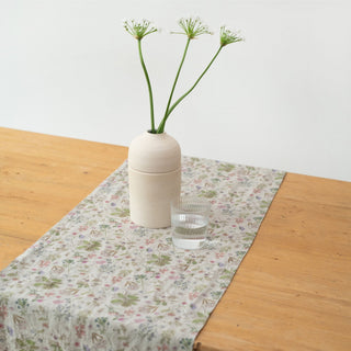 Botany 2 Lightweight Linen Table Runner - Linen Tales 