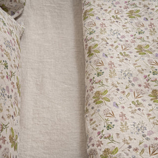 Botany 2 Linen Duvet Cover Set - Linen Tales 7