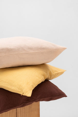 Brazilian Sand Linen Cushion Cover - Linen Tales Global 