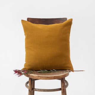 Bronze Linen Cushion Cover - Linen Tales 