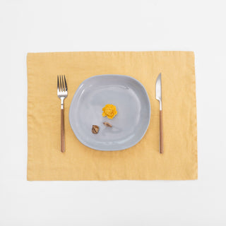 Butter Linen Placemat - Linen Tales Global 