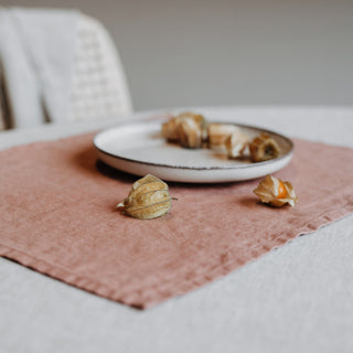 Cafe Creme Lightweight Linen Placemat - Linen Tales 3