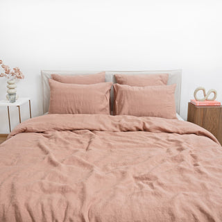 Cafe Creme Linen Duvet Cover Set - Linen Tales 4