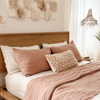 Cafe Creme Linen Pillowcase - Linen Tales 2