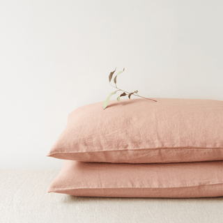 Cafe Creme Linen Pillowcase - Linen Tales Global 1