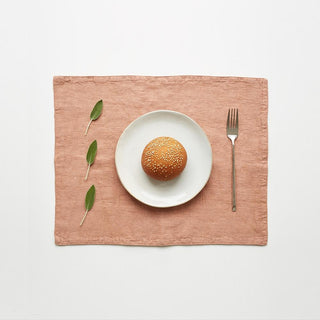 Cafe Creme Linen Placemat - Linen Tales 