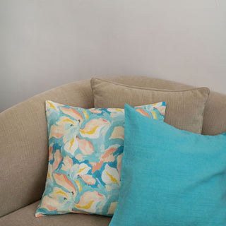Coastal Blue Linen Cushion Cover - Linen Tales 2