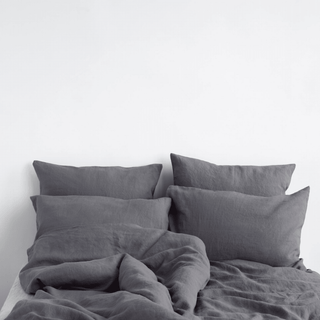Dark Grey Bedding Bundle - Linen Tales 4