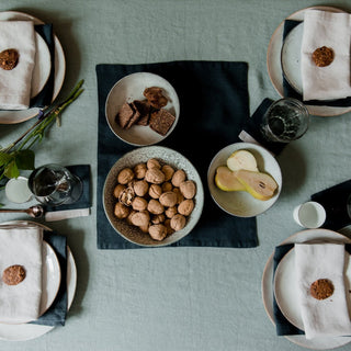 Deep Water Linen Placemat - Linen Tales 2