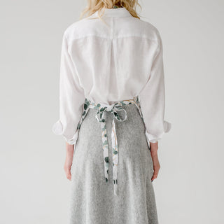 Eucalyptus Linen Daily Apron - Linen Tales 
