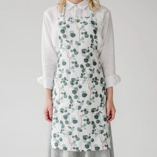 Eucalyptus Linen Daily Apron - Linen Tales 