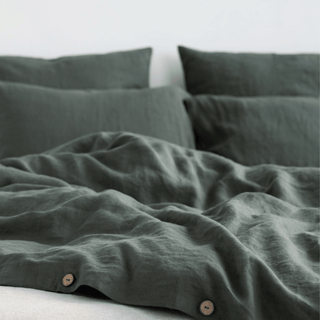 Forest Green Bedding Bundle - Linen Tales 3