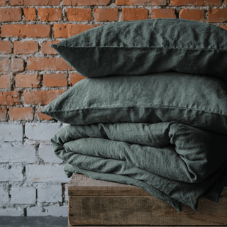 Forest Green Bedding Bundle - Linen Tales 
