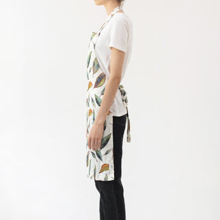 Golden Fall Linen Daily Apron - Linen Tales 2