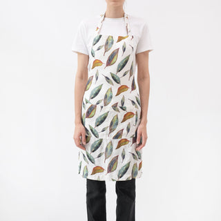 Golden Fall Linen Daily Apron - Linen Tales 1
