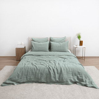 Green Milieu Bedding Bundle - Linen Tales 