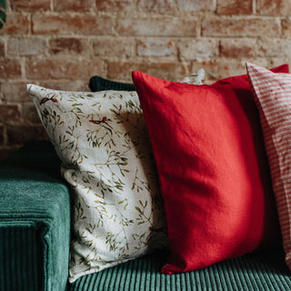 Lava Falls Linen Cushion Cover - Linen Tales Global 4