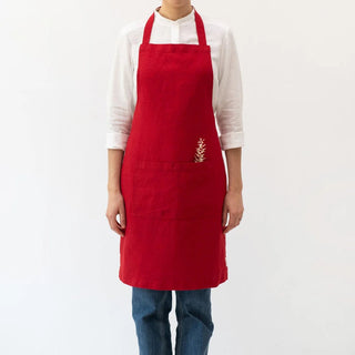 Lava Falls Linen Daily Apron - Linen Tales 