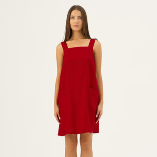 Lava Falls Linen Fughetta Dress - Linen Tales Global 