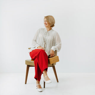 Lava Falls Linen Willow Trousers - Linen Tales 3