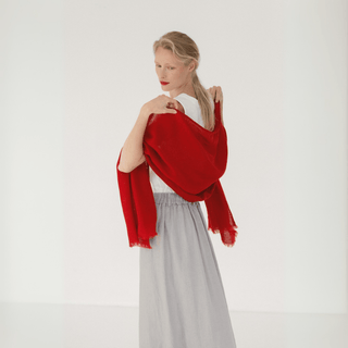Lava Falls Linen Woodbine Scarf - Linen Tales 