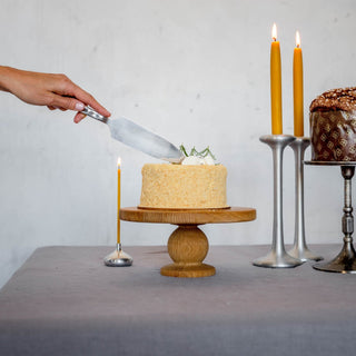 Light Grey Linen Tablecloth - Linen Tales 