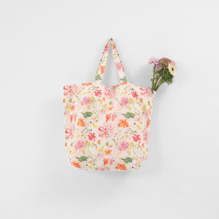 LIMITED EDITION Linen Tales Wildflower Flow Linen Big Bag - Linen Tales Global 