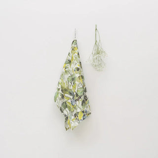 Lotus Linen Kitchen Towel - Linen Tales 