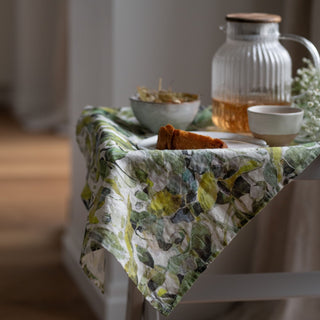 Lotus Linen Kitchen Towel - Linen Tales 