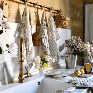 Meadow Linen Kitchen Towel - Linen Tales 6