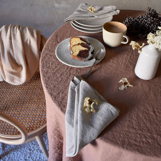 Melange Lightweight Linen Napkins Set of 2 - Linen Tales 3