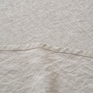 Melange Lightweight Linen Round Tablecloth - Linen Tales 4
