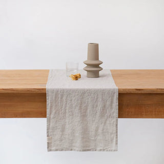 Melange Lightweight Linen Table Runner - Linen Tales 