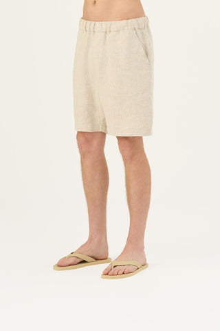 Melange Linen Amabilis Shorts - Linen Tales Global 5