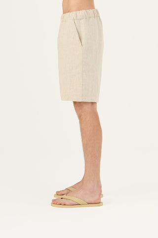 Melange Linen Amabilis Shorts - Linen Tales Global 6