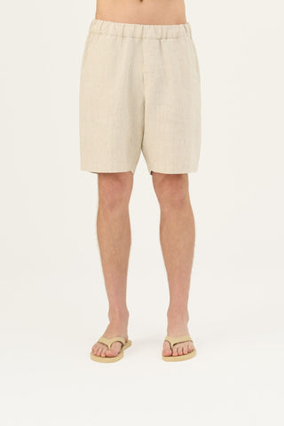 Melange Linen Amabilis Shorts - Linen Tales Global 4