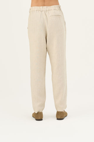 Melange Linen Magnus Trousers - Linen Tales Global 5