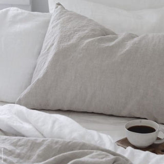 Melange Linen Pillowcase - Linen Tales 