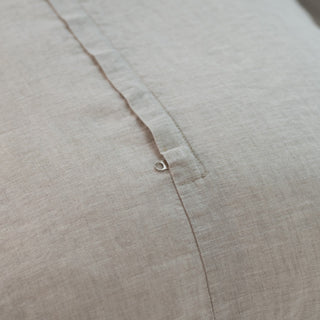 Melange Linen Quilted Pillow Sham - Linen Tales 4