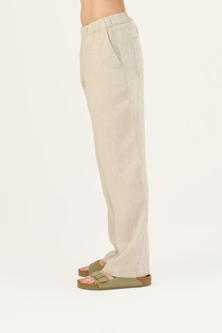 Melange Linen Sensus Trousers - Linen Tales Global 4
