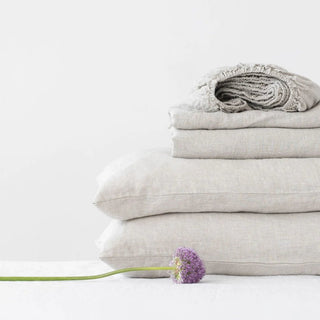 Melange Linen Sheet Set - Linen Tales 1